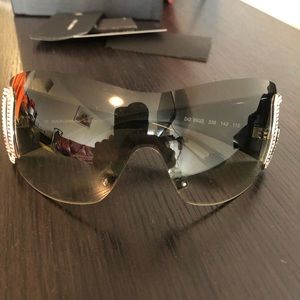 D&G Dolce & Gabbana Black Sunglasses